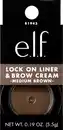 Bild 1 von e.l.f. Cosmetics Lock on Liner and Brow Cream Light Brown, 5,5 g