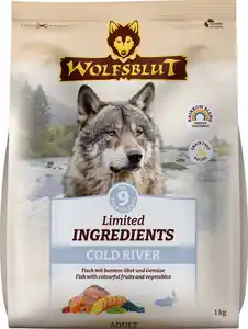 Wolfsblut Hundetrockenfutter Limited Ingridients Cold River Adult, 1.000 g