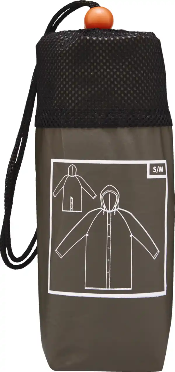 Bild 1 von IDEENWELT Regenmantel anthrazit Gr. L/XL