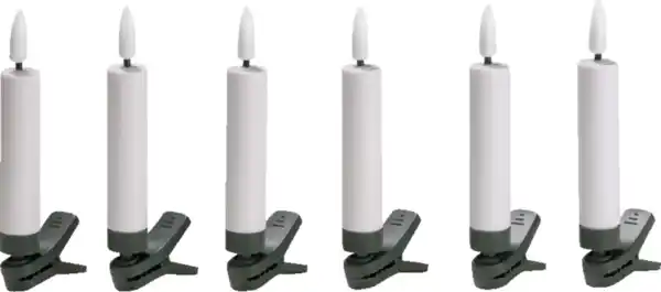 Bild 2 von IDEENWELT 15er Set LED-Weihnachtsbaumkerzen