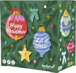 foodloose Bio Snack-Adventskalender 2025 (24 Stück), 867 g