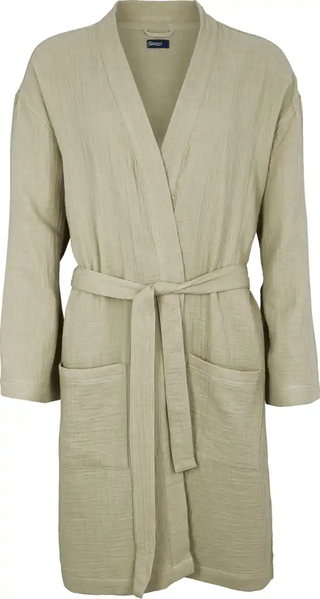 Bild 1 von IDEENWELT Musselin-Bademantel Gr. S/M