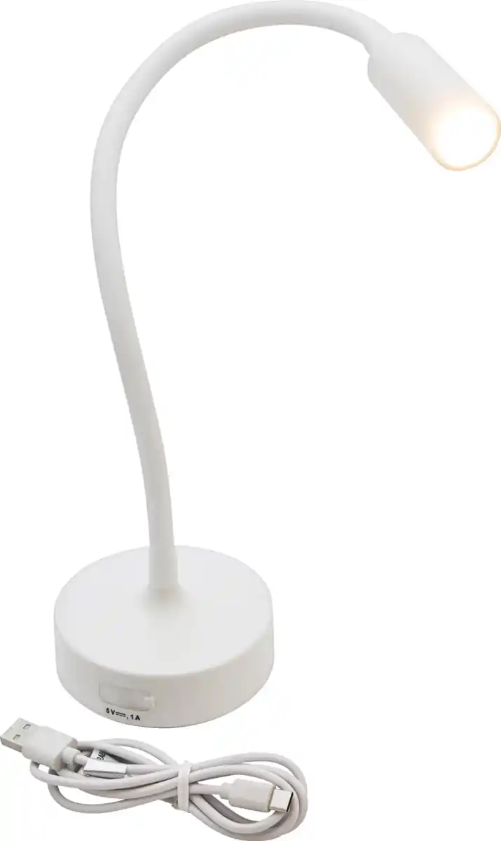 Bild 2 von IDEENWELT Akku-Wandleuchte weiß