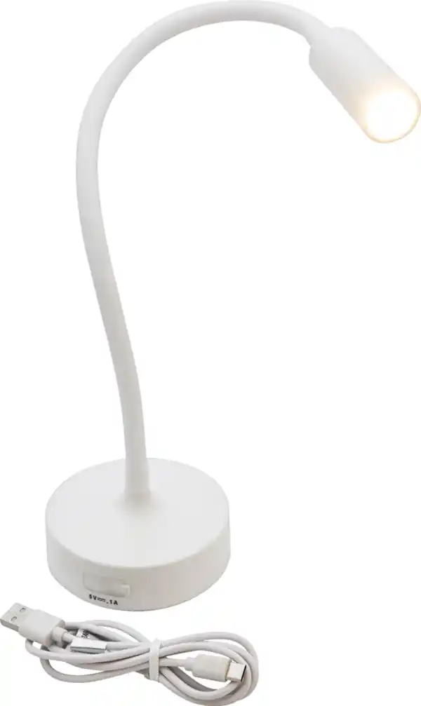 Bild 2 von IDEENWELT Akku-Wandleuchte weiß