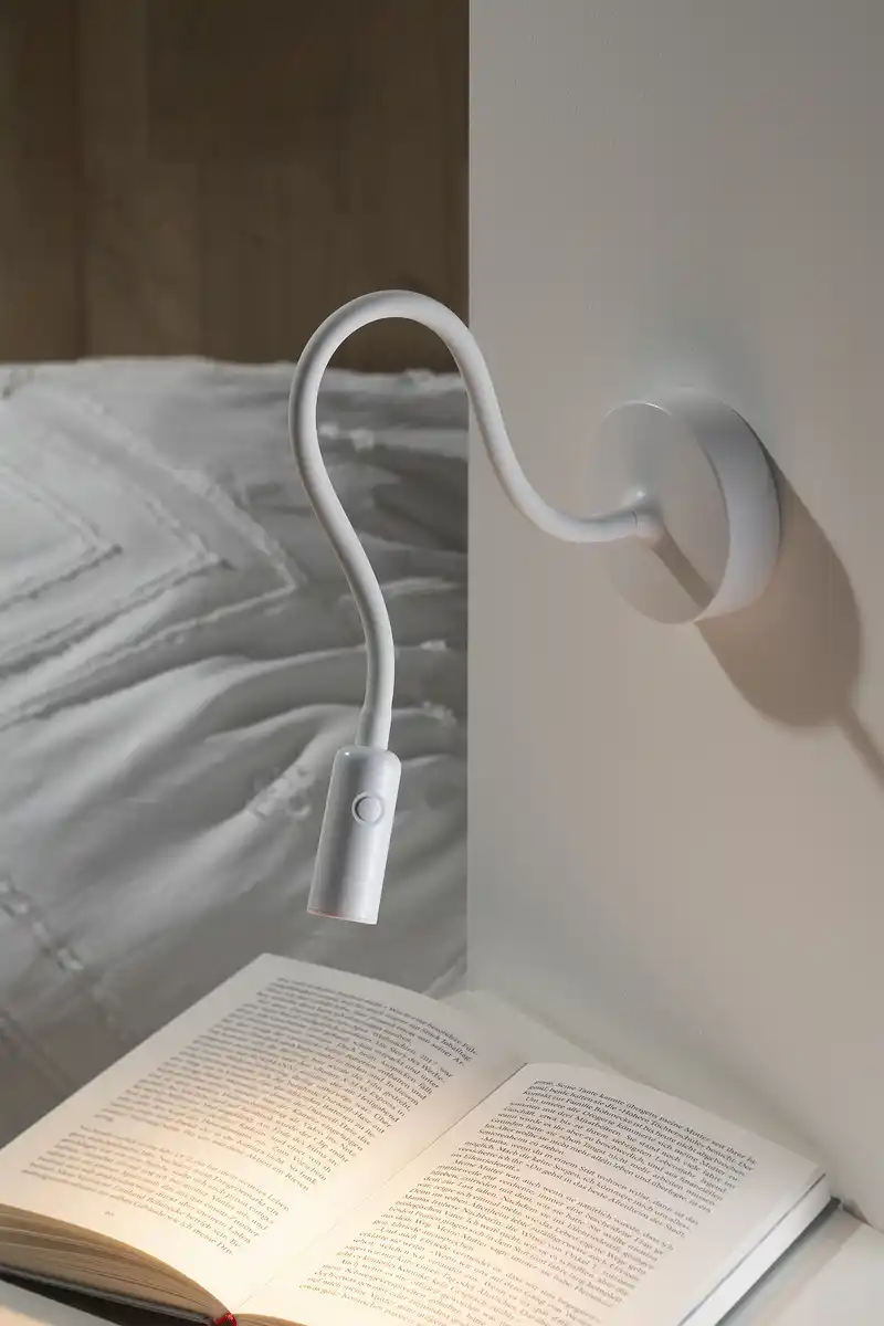 Bild 1 von IDEENWELT Akku-Wandleuchte weiß