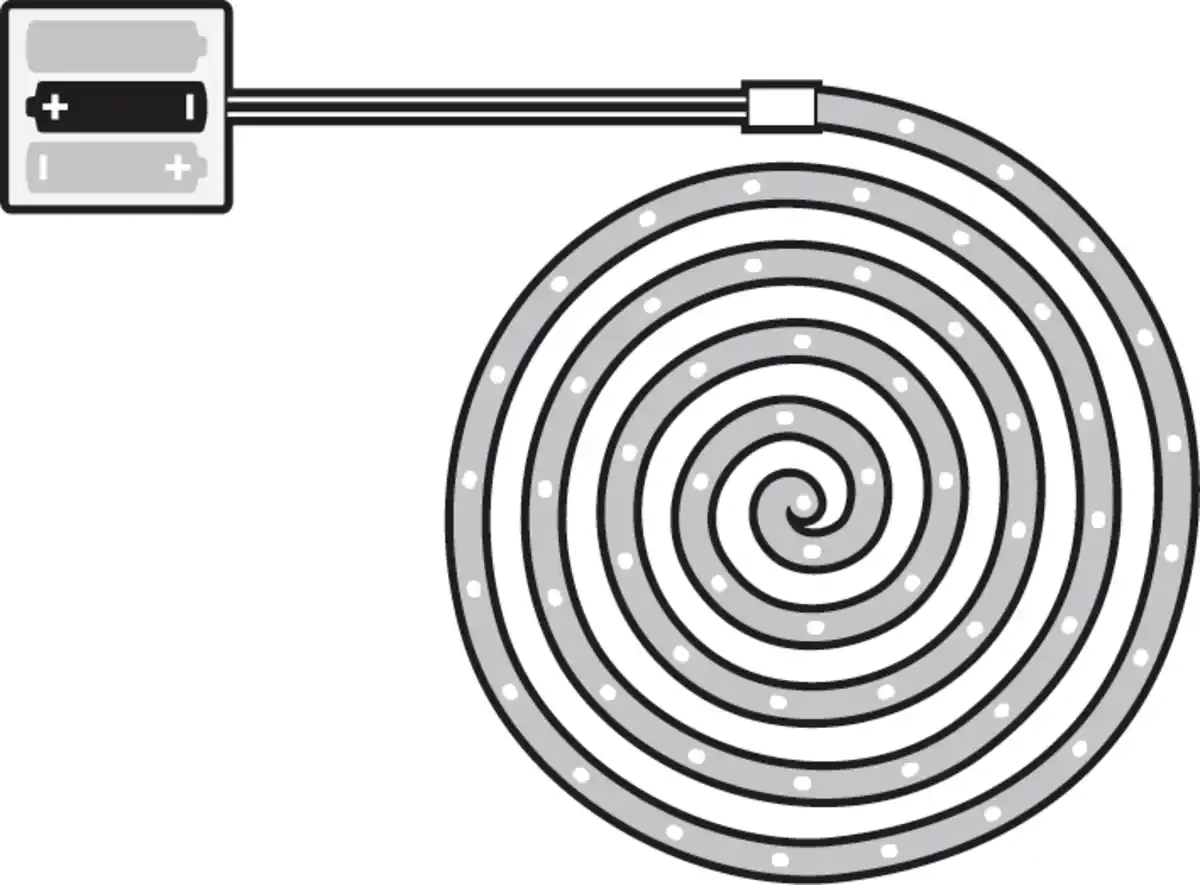 Bild 3 von IDEENWELT LED-Glitzerschlauch