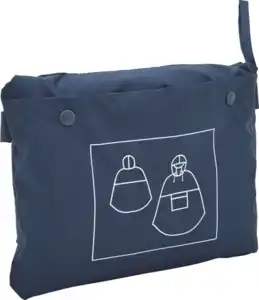 IDEENWELT Regencape unisex blau