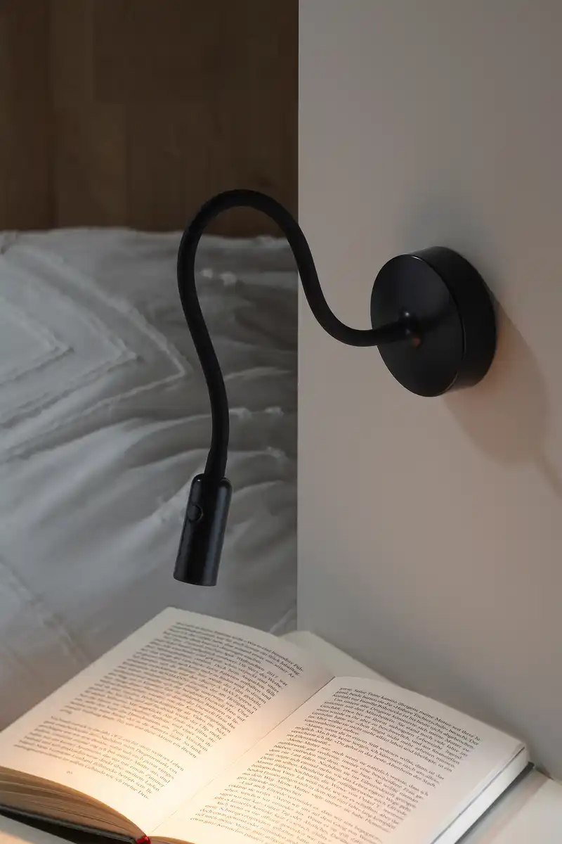 Bild 1 von IDEENWELT Akku-Wandleuchte schwarz