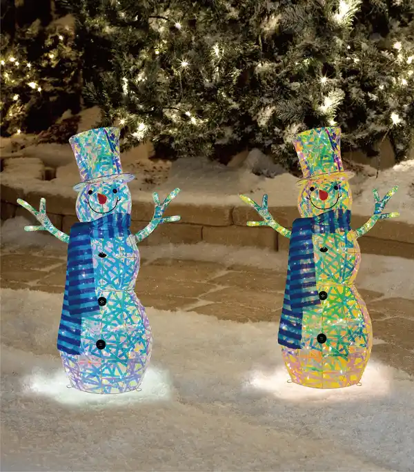 Bild 1 von TrendLine LED Schneemann 120 cm warmweiß-kaltweiß