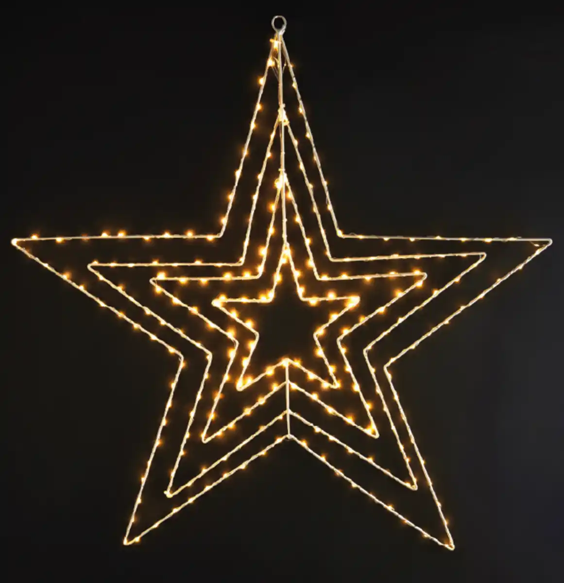 Bild 1 von Stern Metall 77x75cm 240 micro LEDww 8 F+T IP44 NT