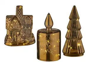 Livarno Home LED-Glasdekoration