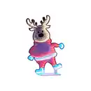 Bild 1 von LED-Figur Elch mit Timer 85 cm 165 LEDs