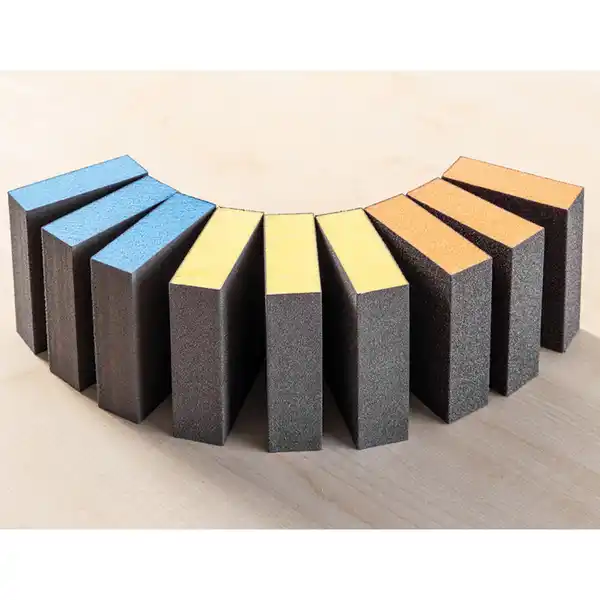 Bild 1 von Kraft Werkzeuge Handschleifschwämme 9-tlg.