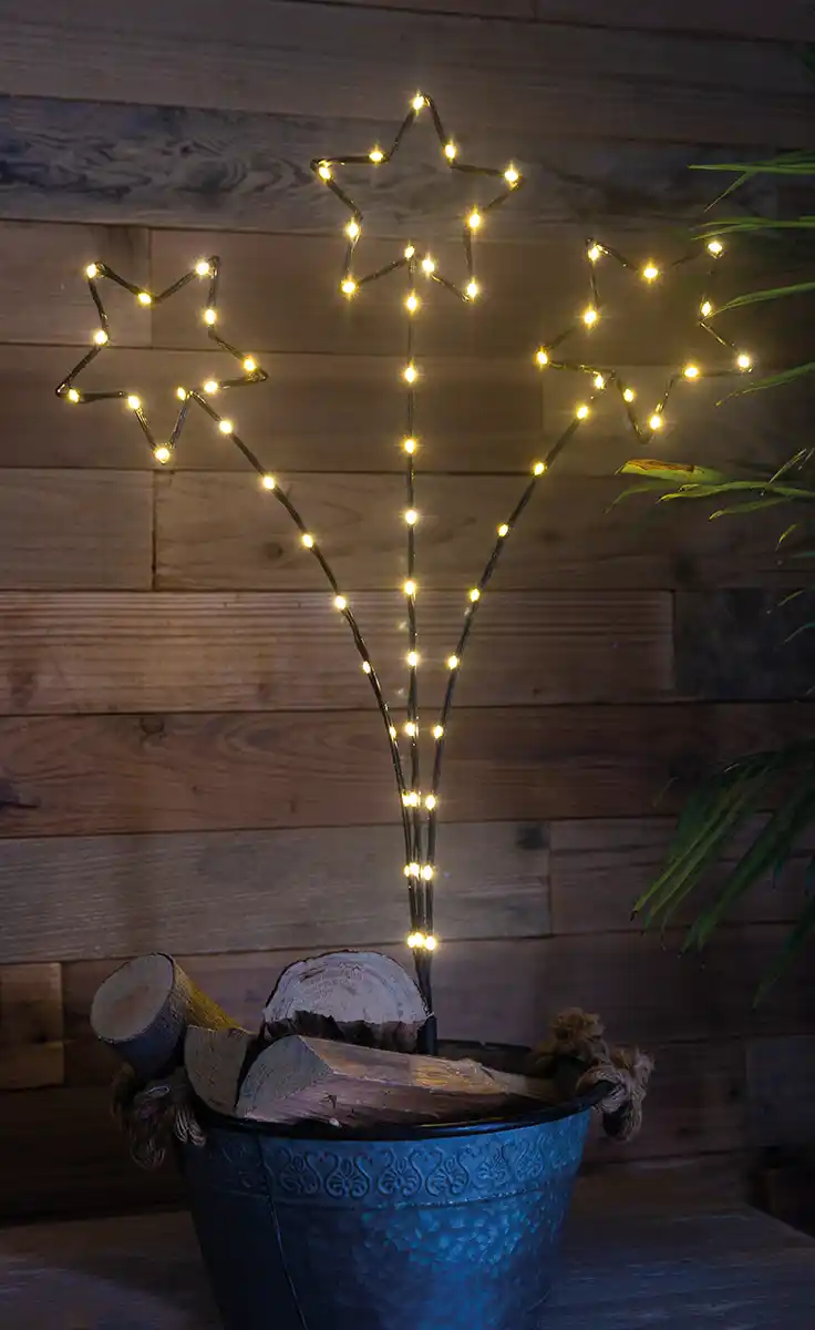 Bild 1 von Wh Gartenstab 3 Sternen ww Timer IP44 8fk FB