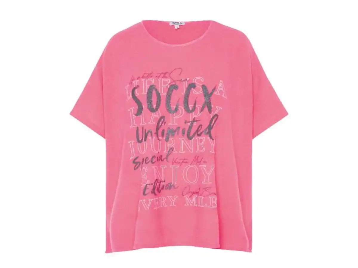 Bild 2 von Soccx Damen Flauschponcho