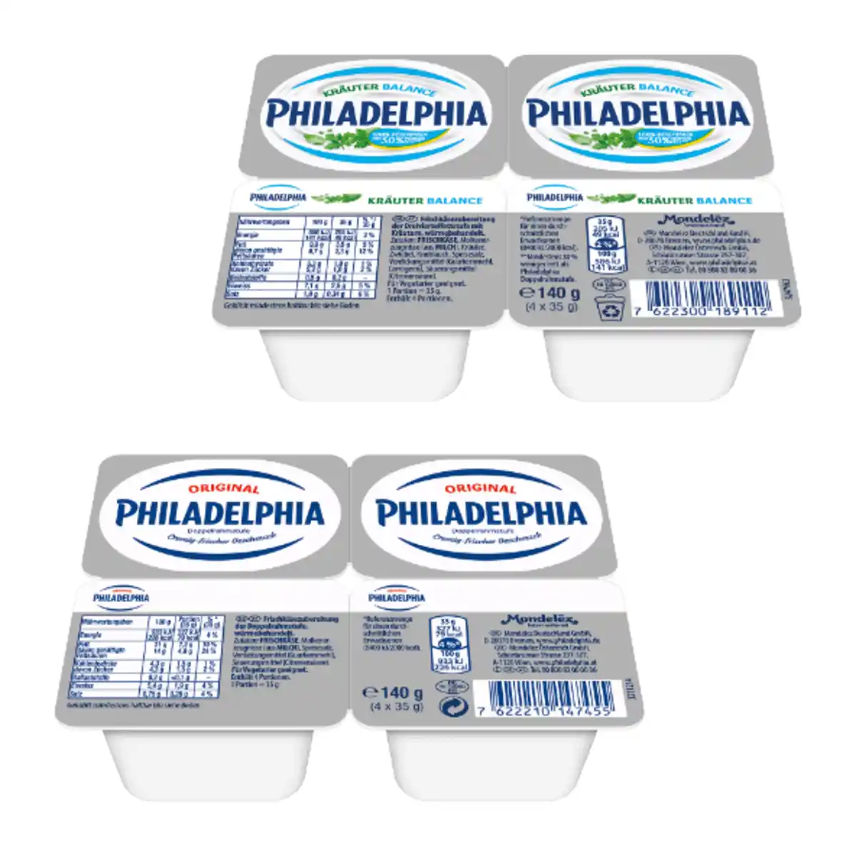 Bild 1 von PHILADELPHIA Frischkäsezubereitung 35g