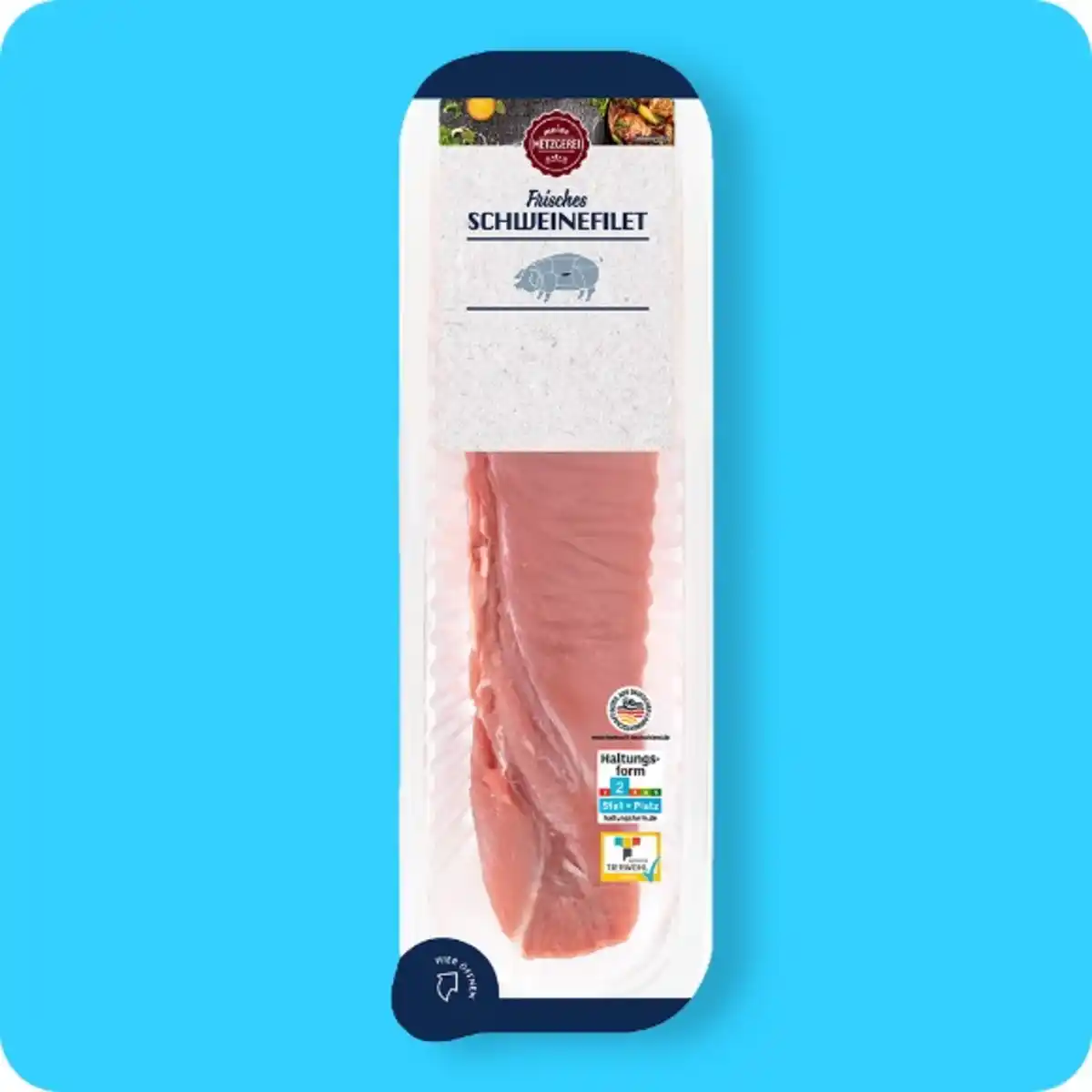 Bild 1 von MEINE METZGEREI Schweinefilet, Zum Braten oder für den Grill