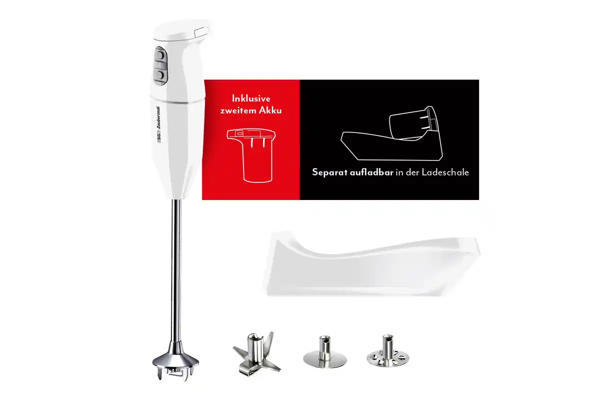 Bild 1 von Esge Zauberstab Cordless weiß mit 2 Akkus