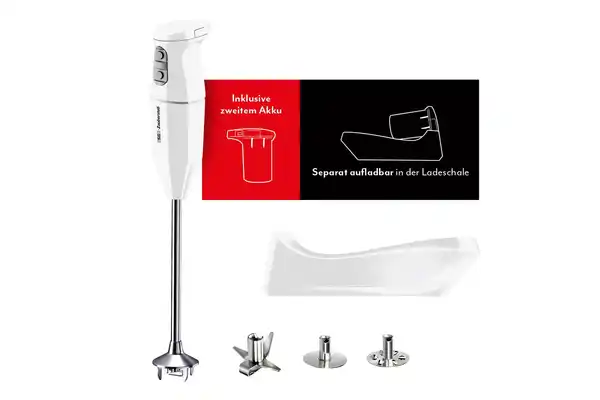 Bild 1 von Esge Zauberstab Cordless weiß mit 2 Akkus