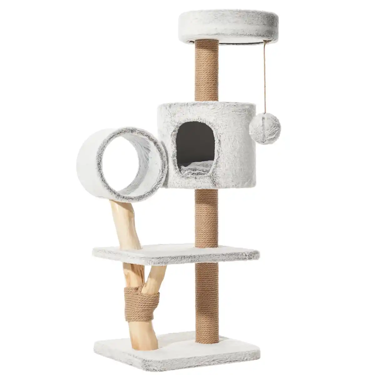 Bild 1 von Nobby Kratzbaum Runa H 129 cm grau-weiß meliert