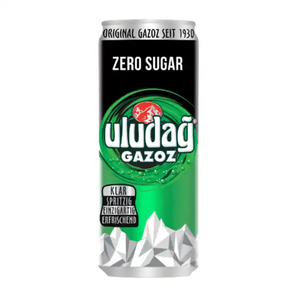 Bild 1 von ULUDAĞ Gazoz Zero Sugar 0,33L