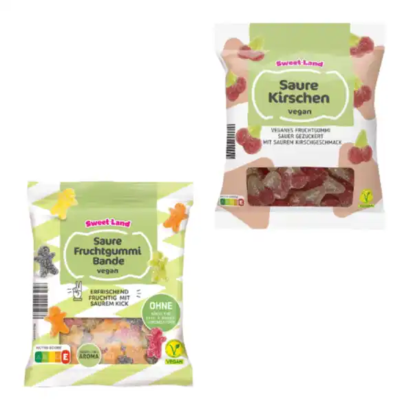 Bild 1 von SWEETLAND Vegane Fruchtgummis 200g