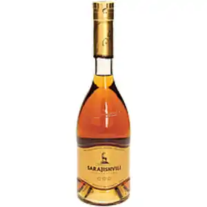 Sarajishvili 3*- Brandy/ Weinbrand, 40% vol.