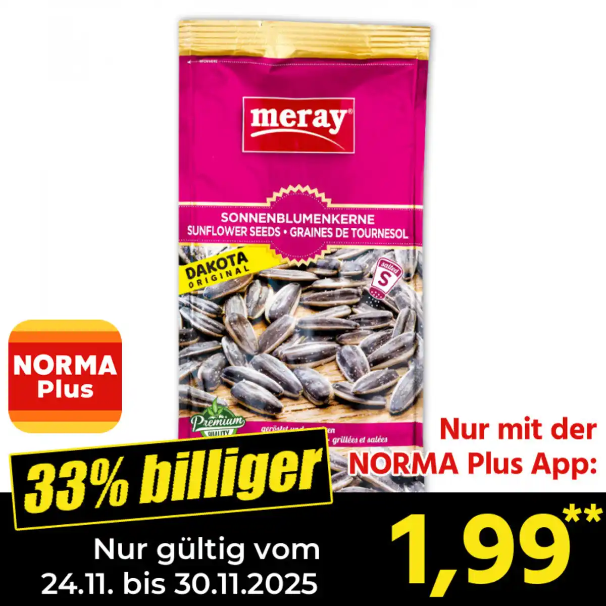 Bild 1 von Meray Sonnenblumenkerne