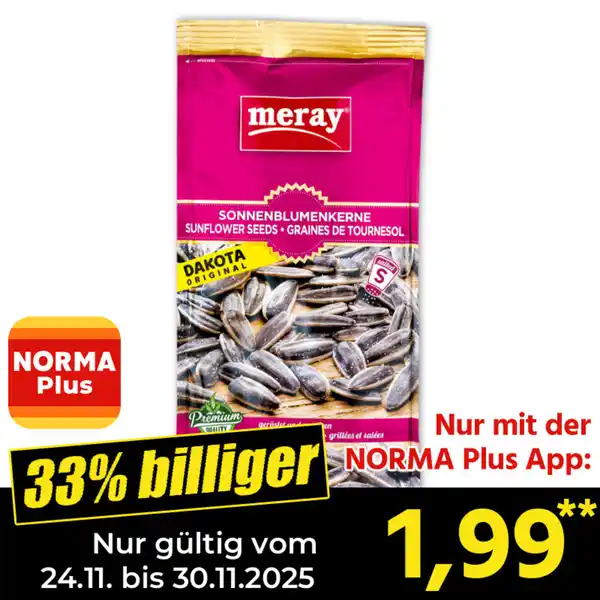 Bild 1 von Meray Sonnenblumenkerne