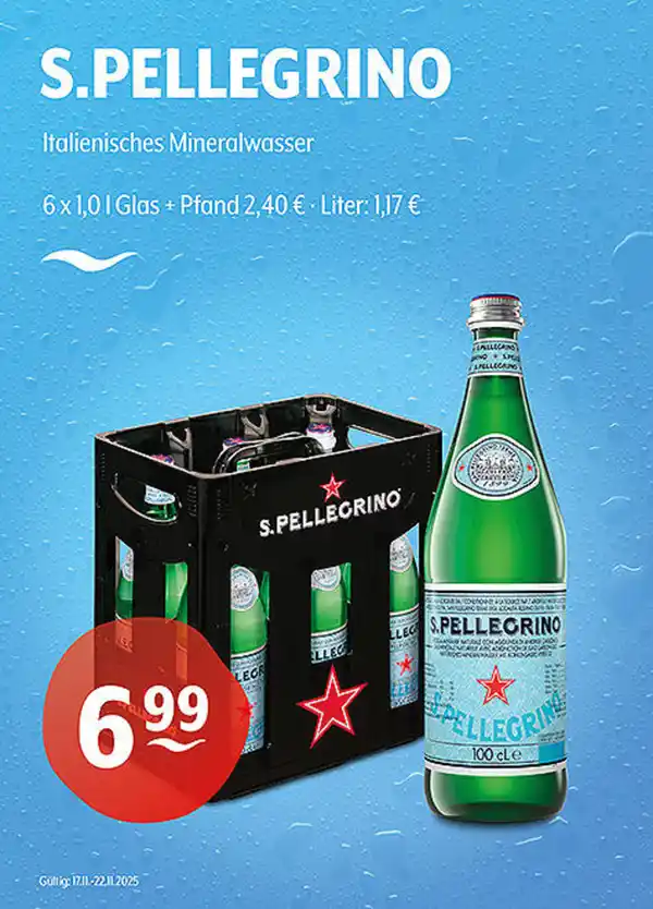 Bild 1 von S.PELLEGRINO italienisches Mineralwasser
