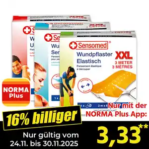 Sensomed Pflasterrolle XXL