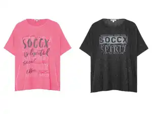 Soccx Damen Flauschponcho