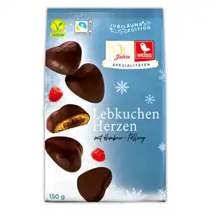 Weiss Lebkuchen Herzen