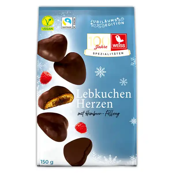 Bild 1 von Weiss Lebkuchen Herzen