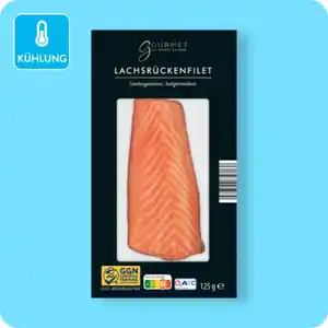 GOURMET FINEST CUISINE Lachsrückenfilet, Trockengesalzen