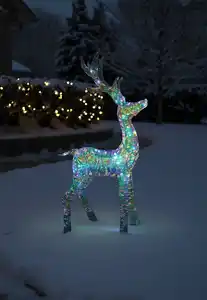 TrendLine LED Rentier 133 cm warmweiß-kaltweiß