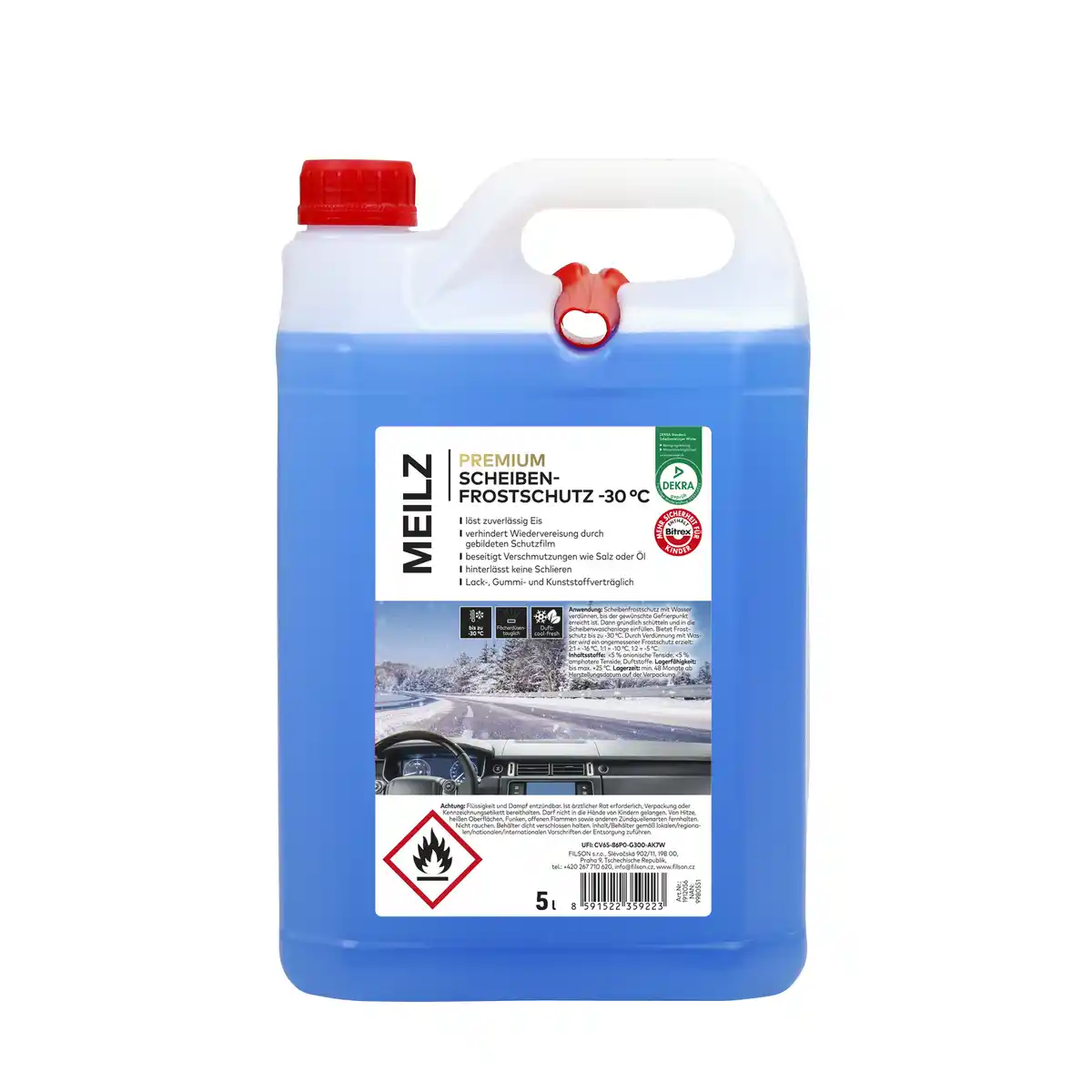 Bild 1 von Meilz Scheibenfrostschutz -30°C Premium, 5 l