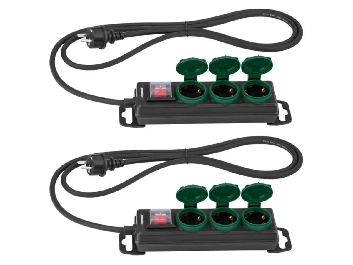 Bild 2 von PARKSIDE® Steckdosenleiste, mit Berührungsschutz,  3 Steckpl