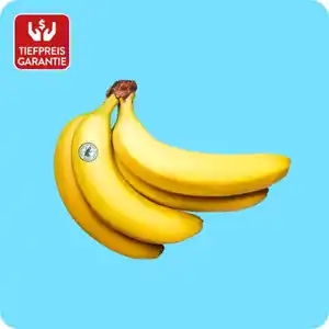   Rainforest Alliance Bananen, Ursprung: Ecuador / Costa Rica / Guatemala / Kolumbien