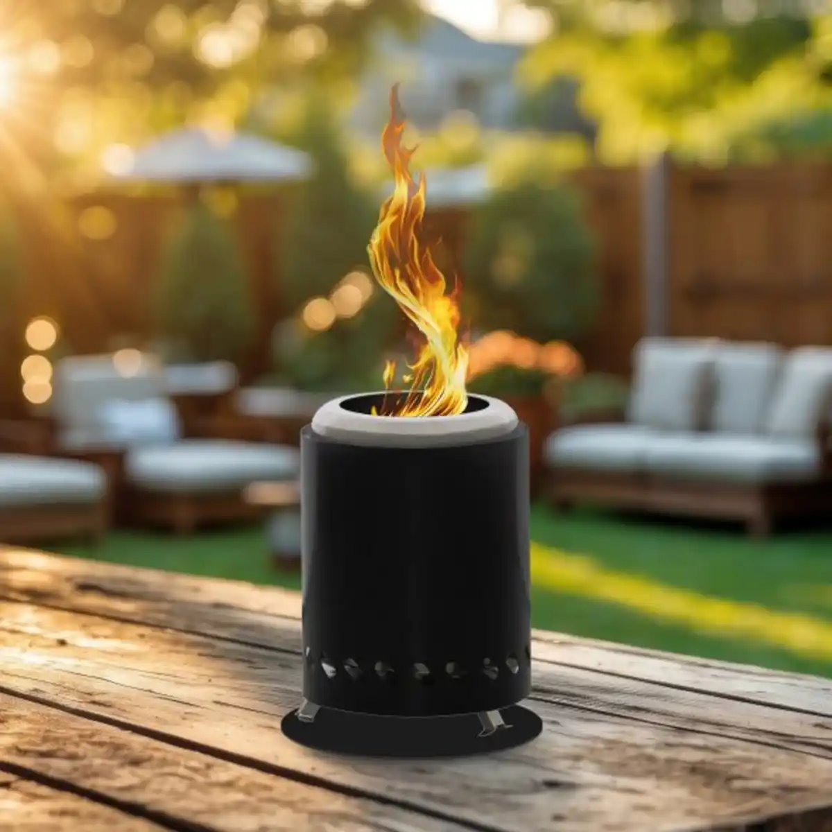 Bild 4 von BBQ Tisch-Feuerstelle