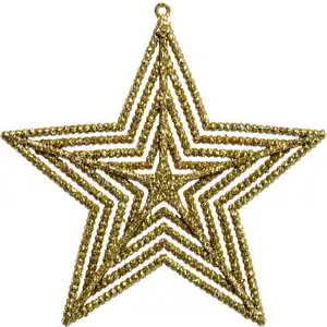 TrendLine Stern zum Hängen 2er Set, 12,5 cm
