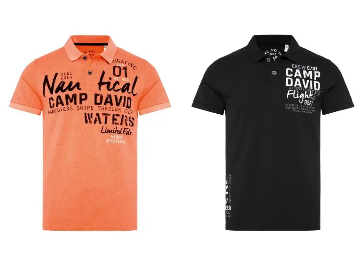 Bild 1 von Camp David Herren Poloshirt