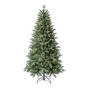Primaster Weihnachtsbaum 1,8 m grün beleuchtet 150 Lichter warmweiß