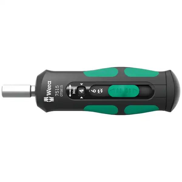 Bild 1 von Wera Drehmomentschraubendreher 7515 Kraftform Safe-Torque Speed 2-6 Nm