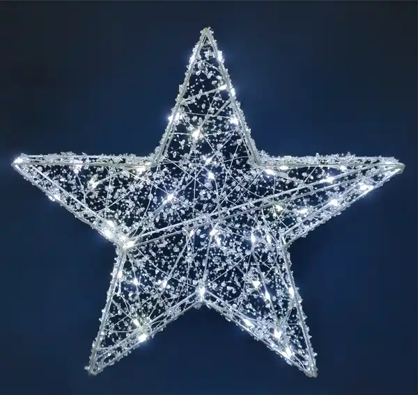 Bild 1 von TrendLine LED Stern 3D 59 x 7 x 57 cm warmweiß