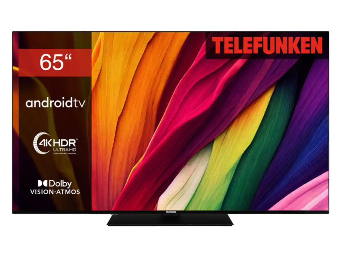 Bild 1 von TELEFUNKEN Fernseher »D65U750X2CW« Android Smart TV 65 Zoll 4K UHD