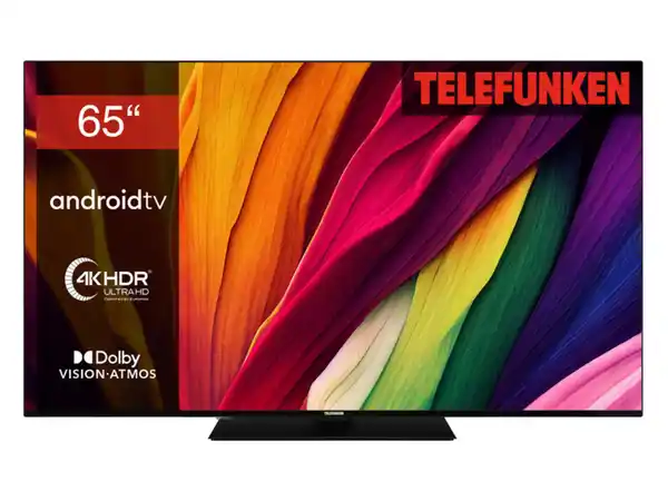 Bild 1 von TELEFUNKEN Fernseher »D65U750X2CW« Android Smart TV 65 Zoll 4K UHD