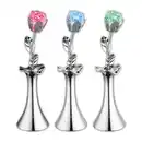 Bild 2 von I-Glow LED-Rose mit Vase