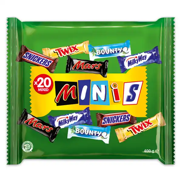 Bild 1 von Mars/ Twix/ Bounty/ Snickers Mixed Minis