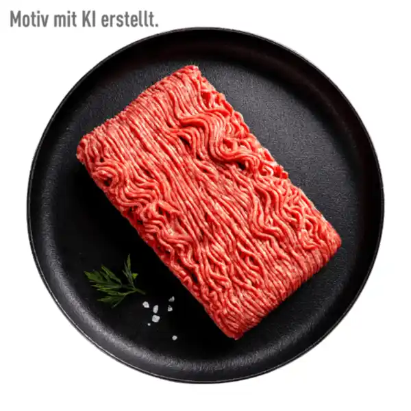 Bild 1 von MEINE METZGEREI Rinderhackfleisch XXL 1kg